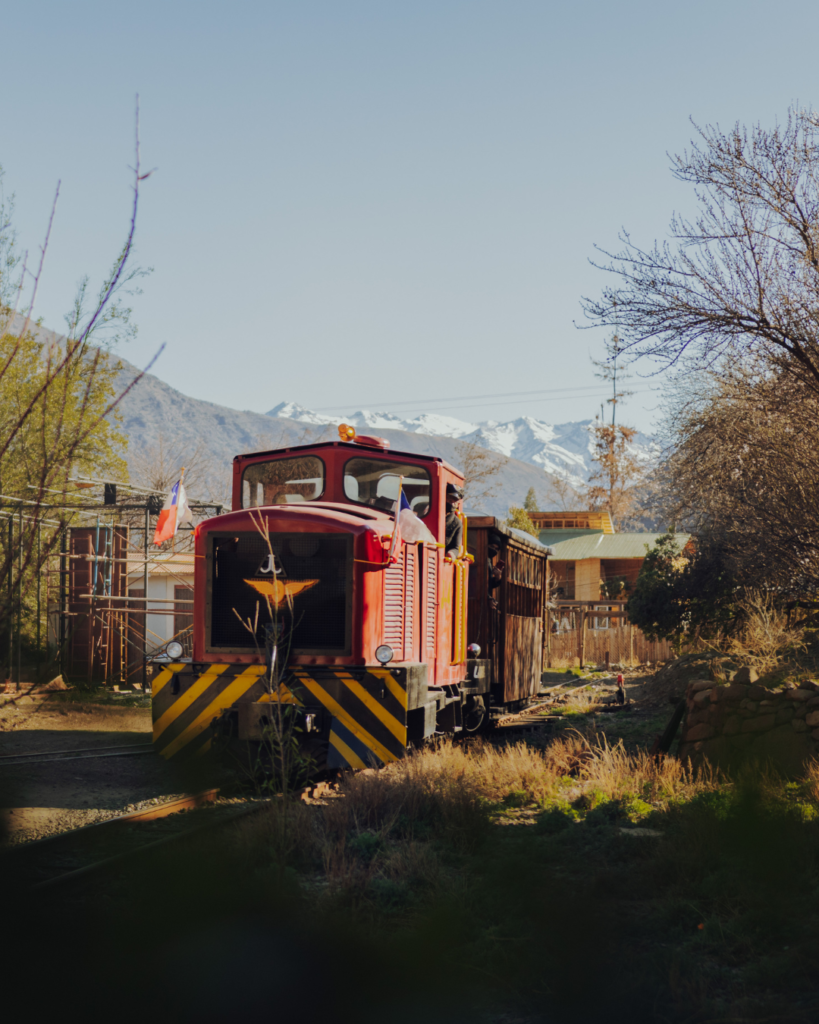 Tren El Melocoton, San José de Maipo