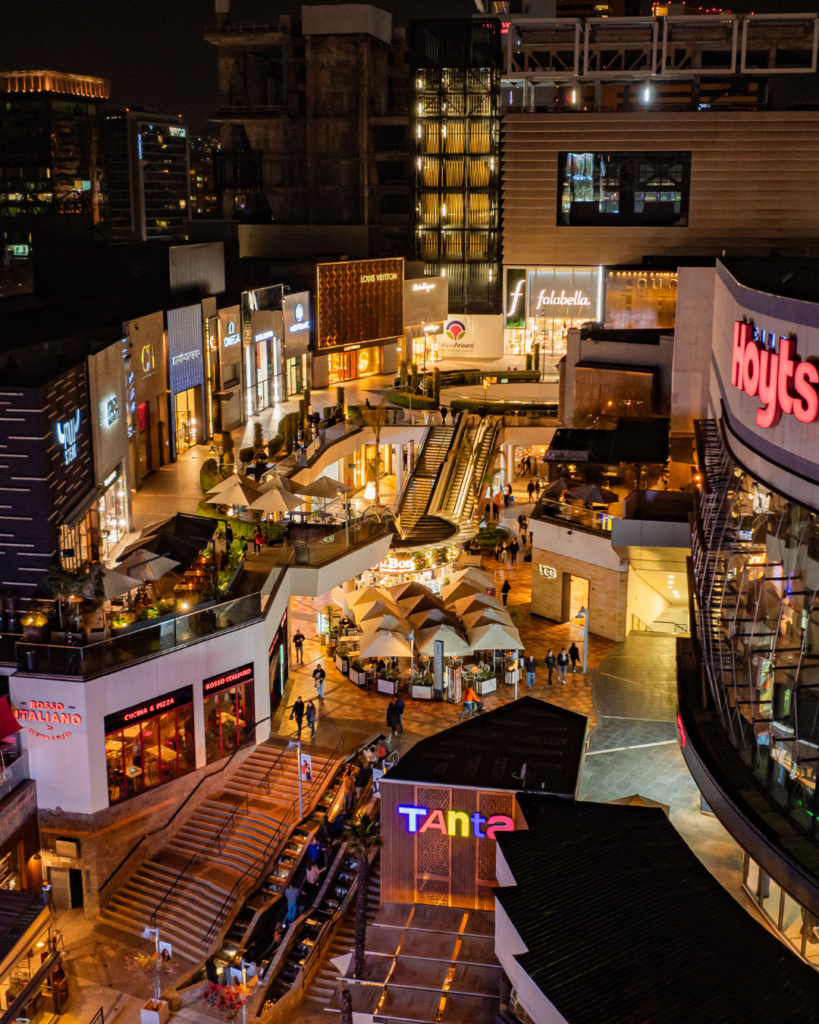 Parque Arauco. Compras Santiago