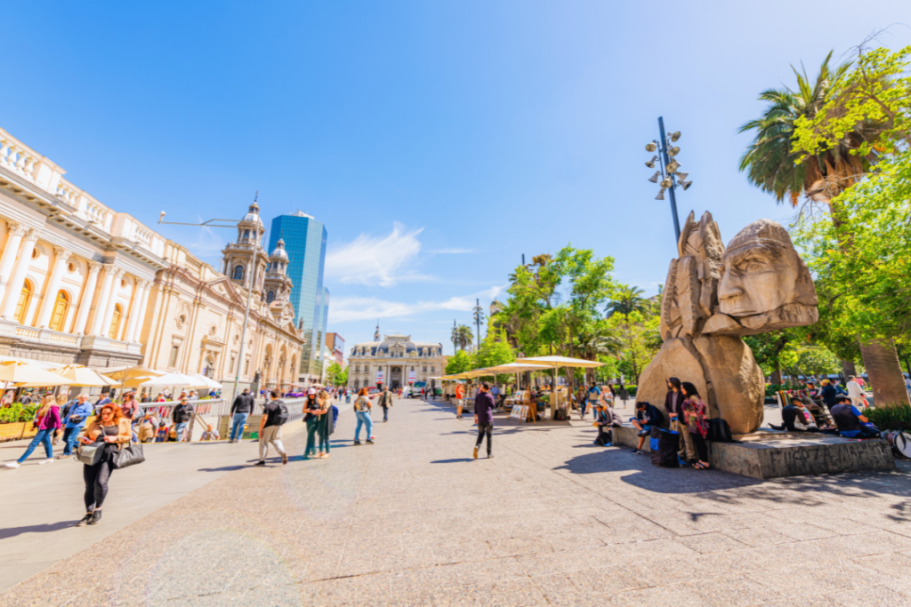 Plaza de Armas de Santiago